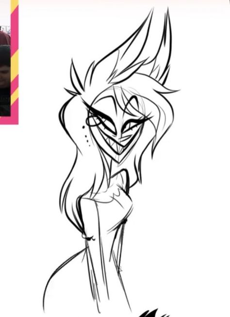 Female Alastor, Zoophobia Comic, Vivienne Medrano, Alastor Hazbin Hotel, Anime Drawing, Character Design Animation, Art Style Inspiration, Hotel Art, 영감을 주는 캐릭터