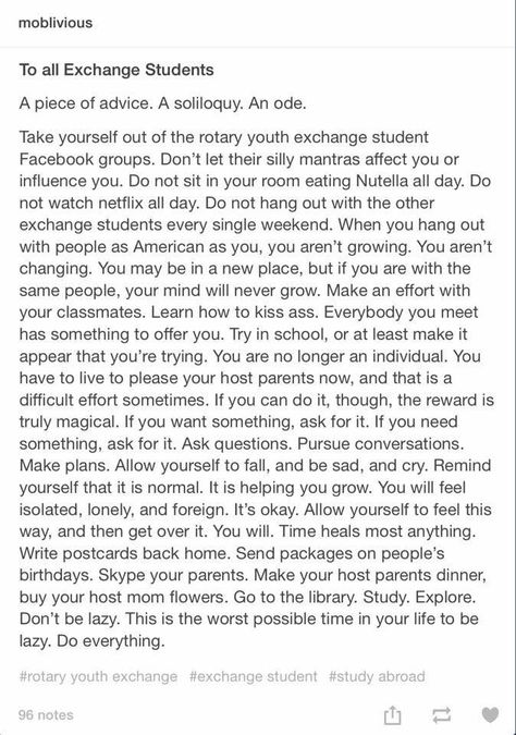 To all the exchange students! Every exchange student should read this. This is so inspiring ❤️ #exchange #student #travel #year #usa #abroad #true #fun #friends #best #quotes Friends Best Quotes, Best Quotes For Students, Study Abroad Quotes, Study Abroad Scholarships, Foreign Exchange Student, London Travel Guide, Best Travel Quotes, Motivational Quotes For Students, Student Travel