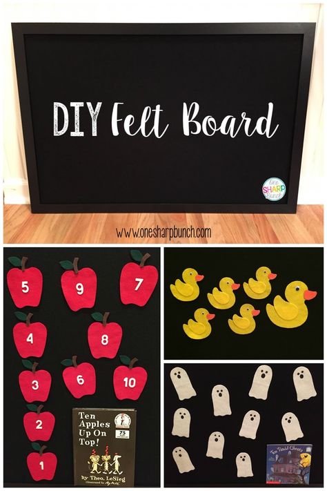 Looking for a simple DIY classroom project to help keep you Kindergarten and Preschool students engaged during story time?! Come check out this easy DIY felt board and felt board story props, which are the perfect read aloud activities! Felt Monkey Template, Felt Board Templates, Diy Felt Board, Flannel Stories, Do It Yourself Decoration, Felt Boards, Flannel Board Stories, Story Props, Read Aloud Activities