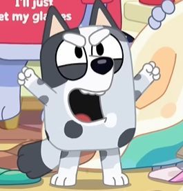 Bluey Characters Muffin, Bluey Screenshots, Muffin Heeler, Bluey Muffin, Bluey Characters, Bingo Funny, Dog Show, Kids Shows, Cartoon Shows