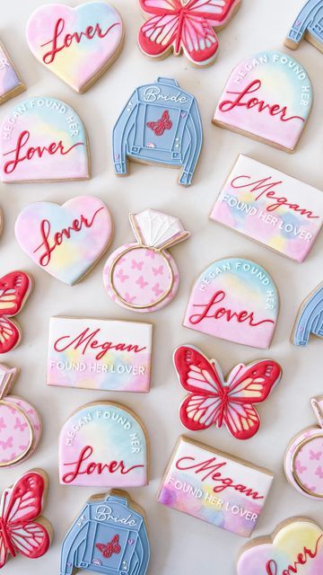 Taylor Swift Valentines Cookies, Lover Taylor Swift Cookies, Taylor Swift Bridal Shower Cookies, Lover Cookies Taylor Swift, Taylor Swift Bachelorette Cookies, Taylor Swift Sugar Cookies Decorated, Cake 20 Birthday Girl, Swiftie Cookies, Taylor Swift Cookies Decorated