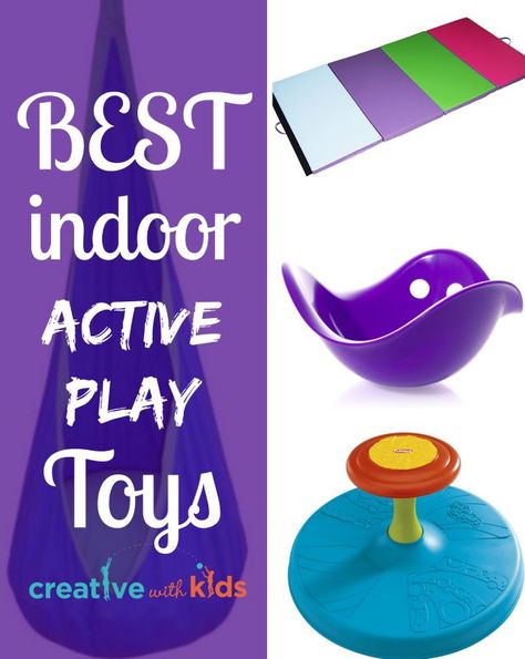 The BEST Indoor Active Toys - These have lasted us for years Indoor Preschool Activities, Indoor Active Play, Active Toys, Active Play, Indoor Fun, Busy Toddler, Toddler Fun, Play Toys, Toys For Kids