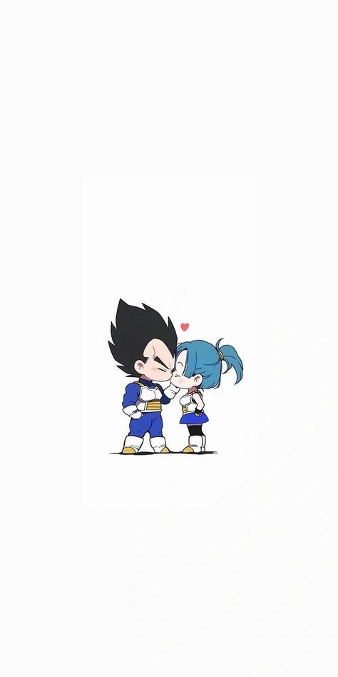 Dragon Ball Matching Wallpaper, Vegeta Bulma Wallpaper, Dragon Ball Vegeta Wallpaper, Bulma And Vegeta Tattoo, Simple Dragon Ball Wallpaper, Dragon Ball Z Astetic, Goku Minimalist Wallpaper, Dragon Ball Z Aesthetic Wallpaper, Dragon Ball Chibi