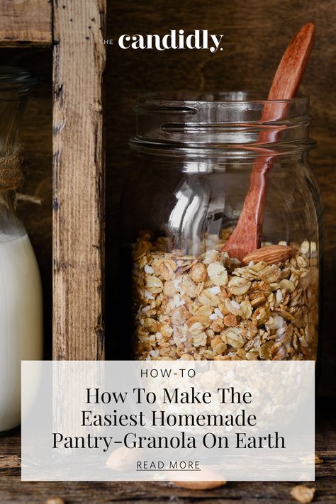 Chai Spice Mix, Insane People, Homemade Granola Recipe, Granola Recipe Homemade, Homemade Pantry, Honey Walnut, Pantry Ingredients, Almond Granola, Granola Recipe