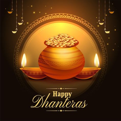 Free vector happy dhanteras festival pos... | Free Vector #Freepik #freevector #dhanteras #happy-dhanteras #shubh-dhanteras #dhanteras-background Happy Dhanteras Wishes, Greeting Card Maker, Diwali Greeting Cards, Happy Dhanteras, Dental Bridge, Diwali Wishes, Online University, Dental Services, Festival Posters