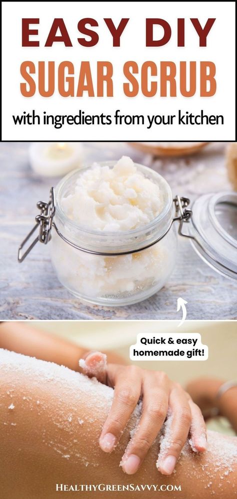 Discover how easy it is to make a DIY sugar scrub right in your home. This post walks you through every step, from choosing the right sugar to selecting oils that suit your skin’s needs. With just a few ingredients, you can create a natural, effective exfoliator that’s gentle on your skin and your wallet. Customize the scent with vanilla or essential oils, and package it as a beautiful DIY homemade gift. Head to the blog for the full sugar scrub recipe. Easy Diy Sugar Scrub, Diy Spa Gifts, Sugar Scrub Homemade Recipe, Homemade Sugar Scrub, Diy Sugar Scrub, Diy Sugar Scrub Recipe, Homemade Body Care, Spa Luxury, Easy Homemade Gifts