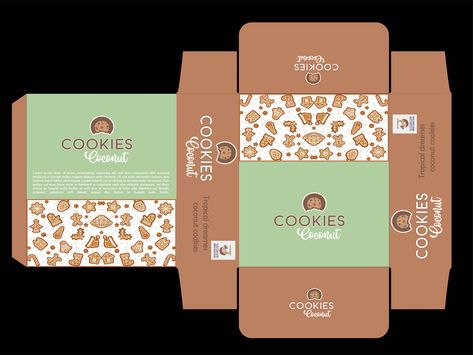 cookies packaging designs Cookies Label Design, Cookies Box Design, Cookies Label, Bakery Boxes Packaging, To Go Packaging, Bakery Packaging Design, Cookies Packaging, Case Study Design, Soft Cookies