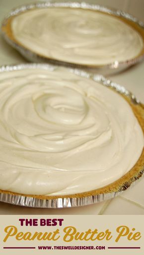 Best Peanut Butter Pie, Easy Peanut Butter Pie, Peanut Butter Pie Recipe, Butter Pie Recipe, Canned Biscuit, Icebox Pie, Peanut Butter Desserts, Best Peanut Butter, Peanut Butter Pie