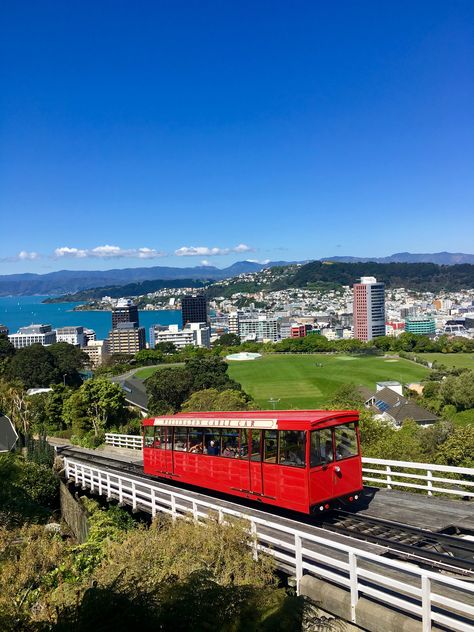 Kelburn - Cable Car Station, Wellington 6012, New Zealand, Wellington, Apple, iPhone 6s, #F5F3F0 Wellington New Zealand Aesthetic, New Zealand Cities, Wellington City, Moving To New Zealand, Car Station, Wallpaper Fall, Visit Sydney, Living In New Zealand, Sustainable City