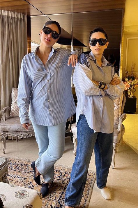 Vacation vibes and casual chic can never go wrong Karishma Kapoor, Ananya Panday, Karisma Kapoor, Girl Trends, Vacation Vibes, Kareena Kapoor Khan, Kareena Kapoor, Street Style Chic, Bollywood Celebrities