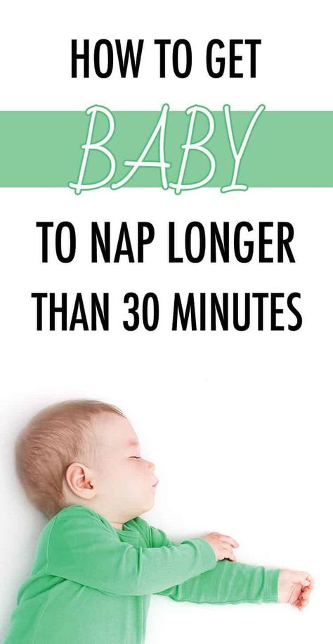 How to Get Baby to Nap Longer than 30 Minutes. Learn the best baby sleep tips for helping your baby to stop catnapping and start taking longer naps. You may only need to change one thing! #sleep #babyschedule Sleep Training Methods, Baby Schedule, Baby Sleep Schedule, Baby Nap, Help Baby Sleep, Sleep Training Baby, Newborn Hacks, First Time Parents, Sleep Tips