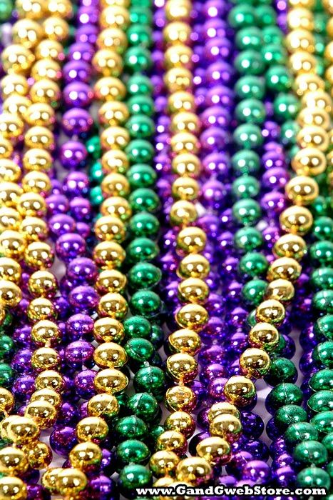 33" MARDI GRAS BEADS PURPLE/GOLD/GREEN PKG/12 Mardi Gras Iphone Wallpaper, Cleat Cute, Mardi Gras Wallpaper Iphone, Mardi Gras Aesthetic, Mardi Gras Wallpaper, Mardi Gras Background, Prom Things, Madi Gras, Homecoming Themes