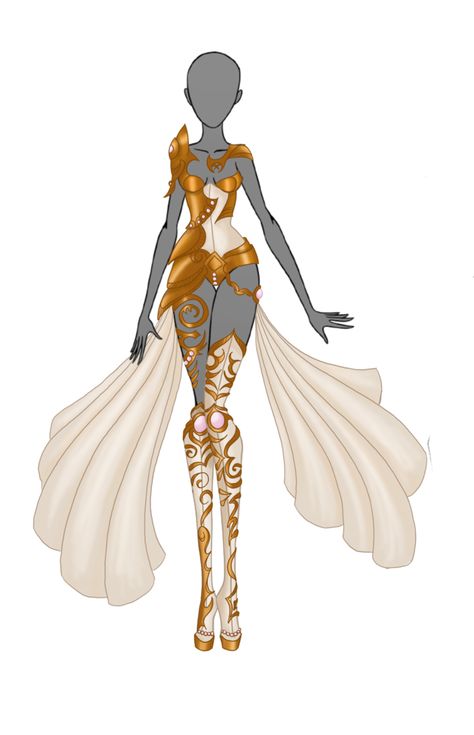 Goddess Hand Clothing Sketches, Super Hero Outfits, Clothing Design Sketches, Drawing Anime Clothes, Hero Costumes, Dress Sketches, Dress Drawing, Anime Dress, A God