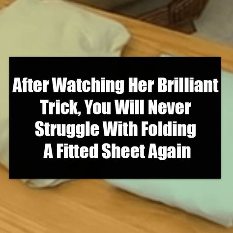 How To Fold A Fitted Sheet Video, Folding Fitted Sheets Video, How To Fold A Fitted Sheet, How To Fold Sheets, Fold Sheets, Folding A Fitted Sheet, Living On A Dime, Laundry Help, Folding Fitted Sheets