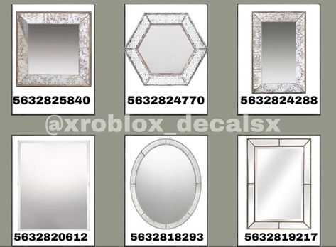 @xroblox_decalsx on instagram Kitchen Background Bloxburg Codes, Circle Mirror Bloxburg Code, Bloxburg Picture Id Codes Gym, Bloxburg Long Mirror Decals, Club Roblox Image Id Codes Mirror, Pads Decal Bloxburg, Bloxburg Bathroom Mirror Decals, Cleaning Decals Bloxburg, Decal Mirror Bloxburg