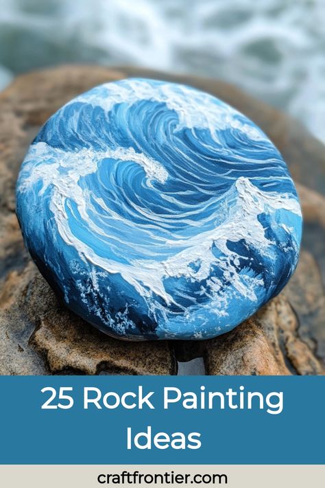 Rock painting is an exciting craft that kids will love! You can turn ordinary rocks into colorful, fun designs such as animals or flowers. These painted rocks make unique garden decorations or markers. For a successful project, follow a simple tutorial to help guide you through the process of choosing stones, painting techniques, and applying a protective finish to keep your artwork looking great outdoors. Hand Painted Rocks Ideas Beach Stones, Painted Fish Rocks, Spongebob Rock Painting, Memorial Rocks Painted, Shell Painting Ideas, Easy Painted Rocks, Stone Art Diy, Stones Painting, Fish Rocks