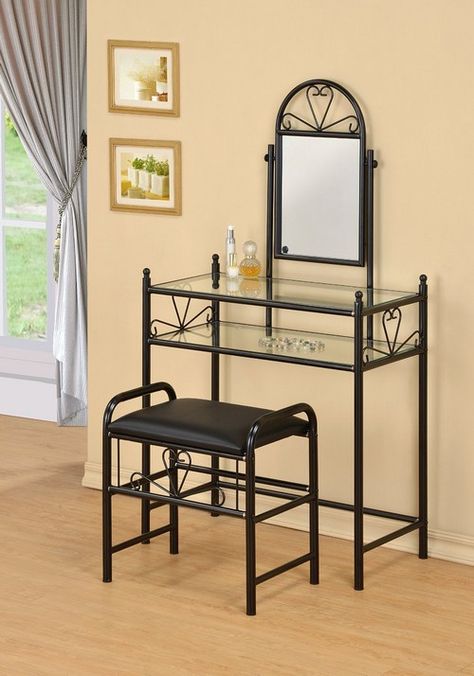 Cheap Makeup Vanity Set Vanity Table Vintage, Diy Vanity Mirror, Shelf Vanity, Makeup Vanity Set, Dresser Table, Vanity Dresser, Dresser Vanity, Vanity Table Set, Heart Mirror