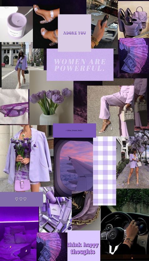 Purple Aesthetic Lifestyle, Purple Lawyer Aesthetic, Purple Vision Board Wallpaper, Purple Business Aesthetic, Vision Board Purple, Purple Vision Board, Purple Mood Board, Purple Lifestyle, Wallpaper Vision Board