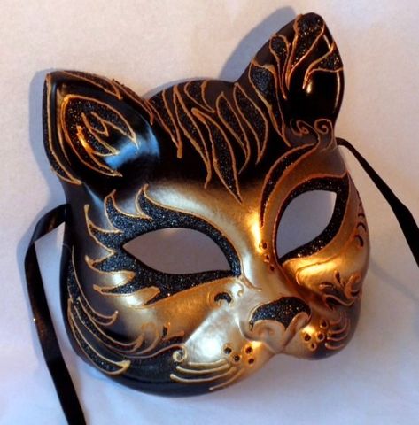 Cat Fancy Dress, Cat Masquerade Mask, Tiger Mask, Venice Mask, Mask Shapes, Mask Painting, Mask Costume, Mask Masquerade, Masquerade Masks