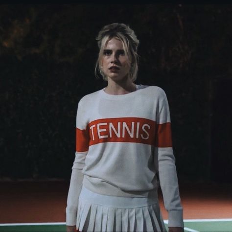 Astrid Sloan, Astrid Costume, Estilo Gossip Girl, The Politician, Scandi Fashion, Lucy Boynton, Tennis Fashion, Fashion Tv, Style Crush