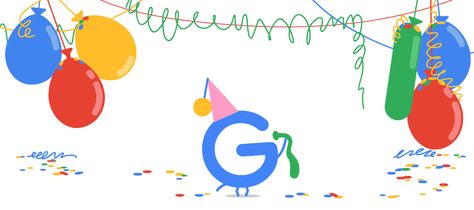 When is Google's birthday? Search engine celebrates 18th birthday with a doodle - but there's something wrong - Mirror Online Google Gif, Google Birthday, Happy Birthday Google, Doodle Google, Zoo Map, Google Themes, Birthday Doodle, Birthday Logo, Google Logo