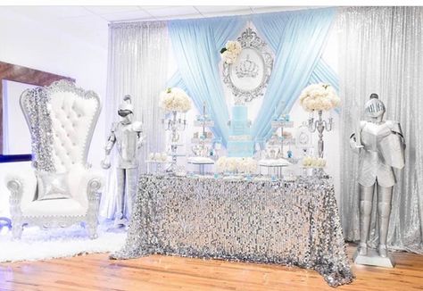 Cinderella Quinceanera Backdrop, Cinderella Backdrop Ideas, Cinderella Backdrop, Quinceanera Backdrop, Cinderella Baby Shower, Baby Blue Quinceanera, Cinderella Quinceanera Themes, Fairytale Baby Shower, Cinderella Sweet 16