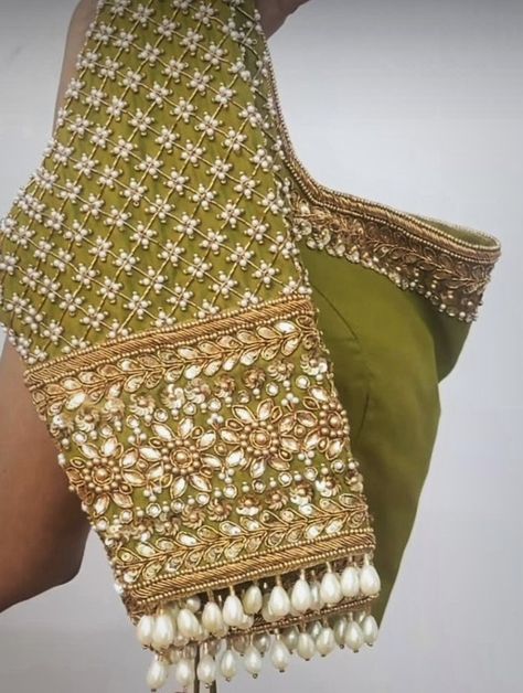 Buy Yellow Maggam Work Blouse Aari Work Saree Blouse Aari Work Blouse Online in India - Etsy Bridal Maggam Work Blouses, Saree Blouse Aari Work, Aari Work Saree, Blouse Aari Work, Magam Work Designs, Magam Work, Latest Bridal Blouse Designs, Maggam Work Blouse, Latest Blouse Designs Pattern