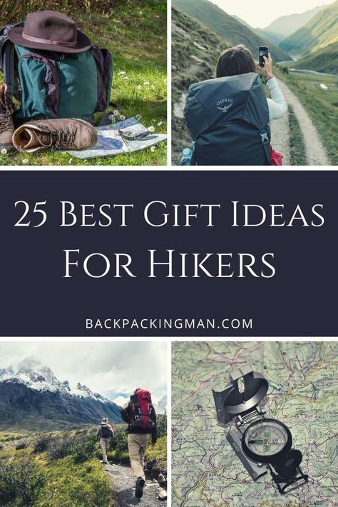 These are 25 great gift ideas for hikers to help you choose on a gift for a hiking friend or fmily member. #hiking #giftideas Hiking Gift Ideas, Gifts For Hikers, Travel Birthday, Women Hiking, Hiker Gifts, Budget Friendly Gift, Hiking Gifts, Hiking Tips, Adventure Activities