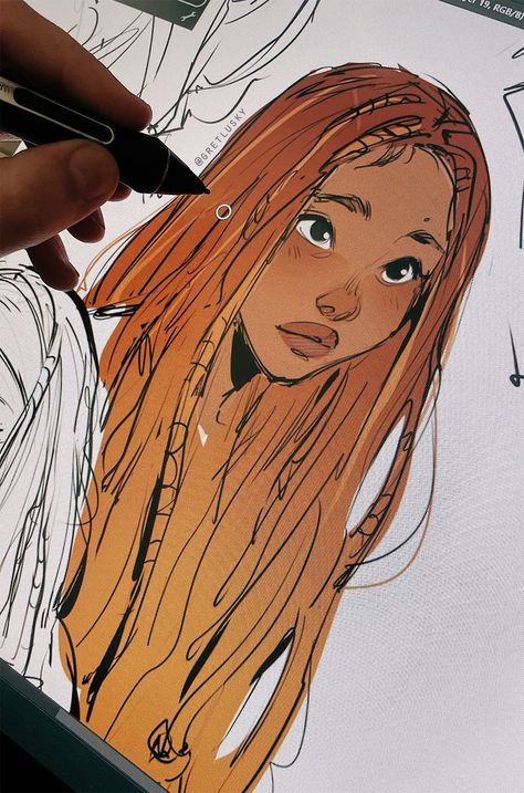 Aesthetic Digital Art, Sketchbook Aesthetic, Tutorial Painting, Sketches Tutorial, Arte Sketchbook, Cute Art Styles, Art Tutorials Drawing, Sketchbook Art Inspiration, Art Block