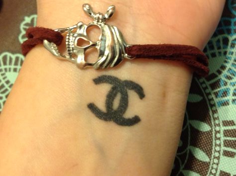 Wrist channel tattoo/skull bracelet Channel Tattoo, Tattoo Skull, Skull Bracelet, Stay Strong, Body Tattoos, Tattoos And Piercings, Infinity Bracelet, Small Tattoos, Tatting