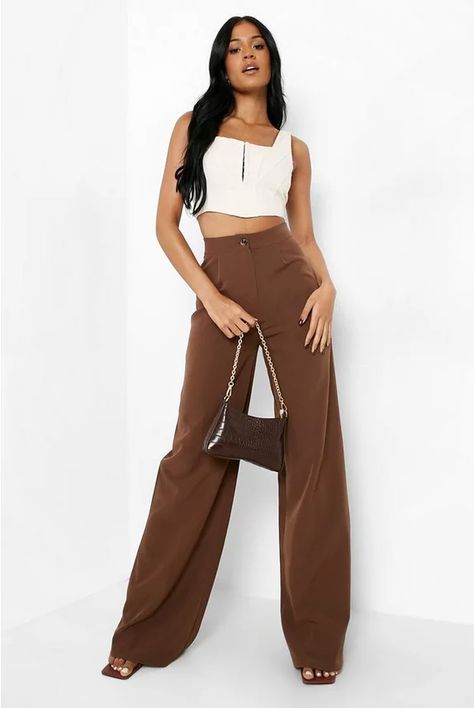 Tall Clothing | Tall Womens Clothing | boohoo UK Tall Pant, Tall Womens Clothing, Pants For Tall Women, Tall Girl Fashion, Tall Dress, Leopard Print Maxi Dress, High Waisted Wide Leg Pants, Clothing For Tall Women, Tall Dresses