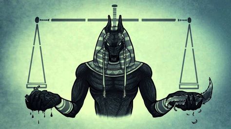 Anubis scale of justice Anubis Scales, Scales Of Justice Tattoo, Egyptian Anubis, Anubis Tattoo, Gods Of Egypt, Ancient Egyptian Gods, Egyptian Tattoo, Trance Music, Egyptian God