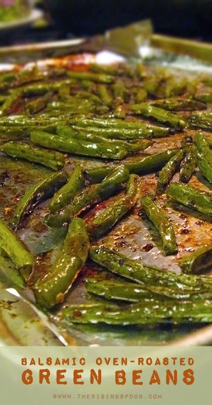 Balsamic Oven-Roasted Green Beans Oven Roasted Green Beans, Roasted Green Beans, Think Food, Veggie Side Dishes, Idee Pasto Sano, Side Recipes, Veggie Dishes, Roasted Veggies, Vegetable Side Dishes