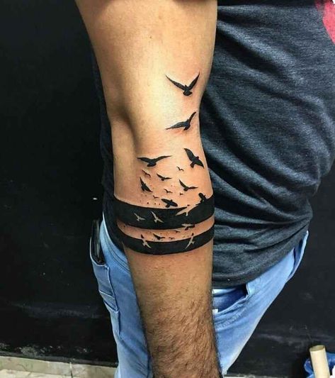 30+ Black Band Tattoo Design Ideas On Arm For Men And Women – EntertainmentMesh Black Band Tattoo, Band Tattoos For Men, Forearm Band Tattoos, Band Tattoo Designs, Armband Tattoo Design, Wrist Tattoos For Guys, Inspiration Tattoos, Arm Band Tattoo, Tattoo Design Ideas