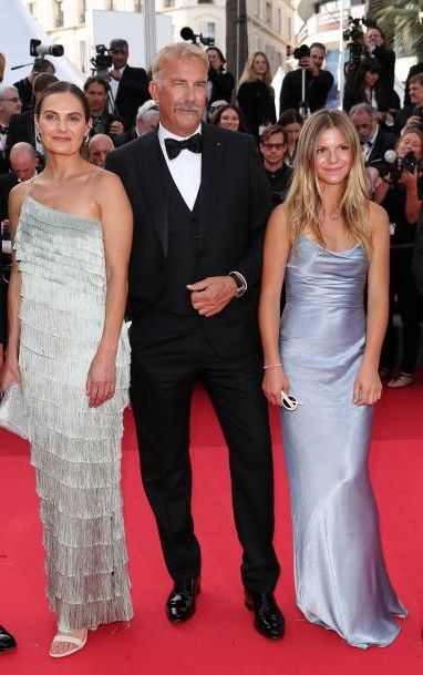 Kevin Costner and daughters Annie Costner  and Grace Avery Costner Annie Costner, Kevin Costner, Age Gap, Celebrity Lifestyle, Hollywood Glam, Famous Faces, Beautiful Family, World Famous, Celebrity Couples