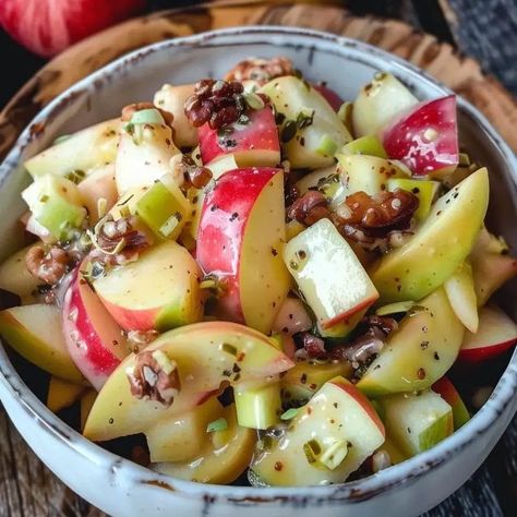 APPLE SALAD RECIPE - Recipecs Apple Fruit Salad Recipe, Honeycrisp Apple Salad, Apple Cranberry Salad, Apple Salad Recipe, Hawaiian Banana Bread, Mayo Dressing, Honeycrisp Apple, Apple Salad Recipes, Cranberry Salad