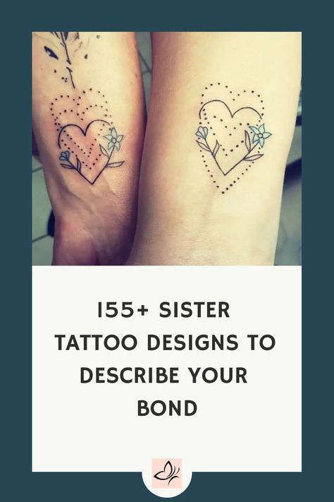 Explore over 155 unique sister tattoo designs that beautifully describe your special bond. From matching symbols to meaningful quotes, find the perfect inspiration for your next ink session with your sibling. Whether you're looking for delicate minimalist designs or bold statement pieces, these sister tattoos are sure to capture the essence of your relationship. Browse through a diverse collection of ideas that celebrate sisterhood in all its forms, from blood sisters to soul sisters. Let your t Sister Tattoos Birth Flower, Sister Strength Tattoos, Elegant Sister Tattoos, Four Sister Tattoos, 3 Sisters Tattoo Ideas Sibling, Sister Memorial Tattoos Ideas, Witchy Sister Tattoos, Sister Tatoos Idea, Flower Sister Tattoos