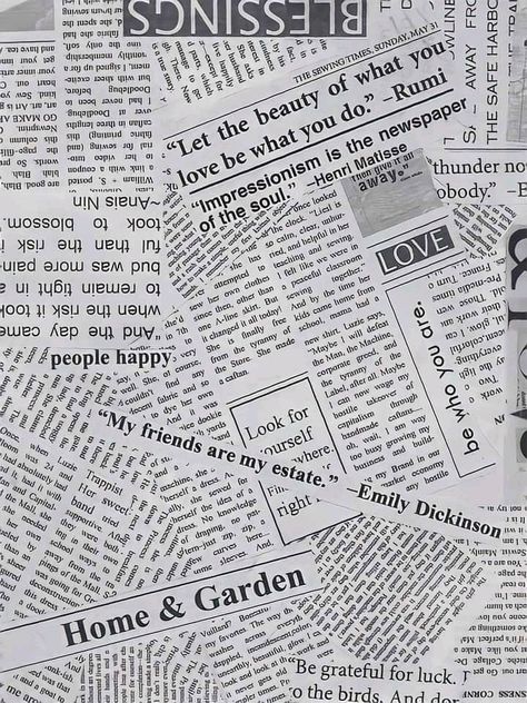 do not repost - (story highlights) News Paper Aesthetic, White Newspaper, Newspaper Background, Scrapbook Overlay, Scrapbook Letters, Diy Photo Book, Vintage Poster Design, Scrapbook Background, Art Journal Therapy