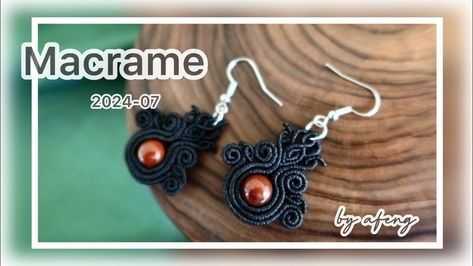 freemail Diy Earrings Macrame, Macrame Jewelry Diy, Micro Macrame Earrings, Macrame Earrings Tutorial, Micro Macrame Tutorial, Macrame Bracelet Tutorial, Crochet Earrings Pattern, Jewelry Knots, Earring Hook