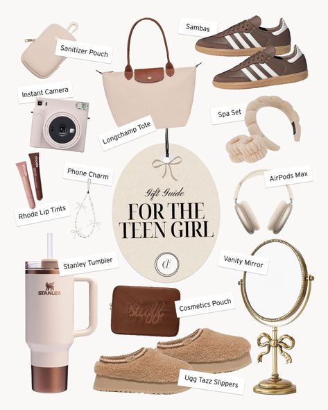 It’s gift guide season! I always enjoy finding and sharing the best gifts for everyone on your list, so here are my top gifts for the teen girl in your life. Whether you need gifts for her, gifts for sisters, gifts for moms, gifts for boyfriends, gifts for husbands, or gifts for friends. Tap to shop these personalized gift ideas and stay tuned for SO many more gift guides coming on my ltk! Teen Girl Gift Guide, Teresa Caruso, Valentines Date Ideas, Girls Vanity, Gifts For Husbands, Longchamp Tote, Gifts For Boyfriends, Girls Gift Guide, Gifts For Sisters