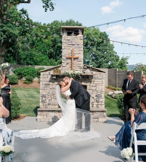 Happy International Kissing Day! The first kiss at the altar is one of our most favorite parts of the wedding day. Being surrounded by all of your favorite people as they cheer you on and celebrate your new journey as a married couple is a feeling you’ll never forget. Make sure you kiss your loved one today! 💋🥂✨ #internationalkissingday #firstkiss #wedding #smooch 📸: @kristenthomisonphoto @m__visuals @lillieredpathphotography @okcrowe @caripilgrimphoto @lavieestdoree International Kissing Day, The First Kiss, Chattanooga Wedding, Classic Color Palette, Wedding Event Planning, New Journey, First Kiss, Most Favorite, Married Couple