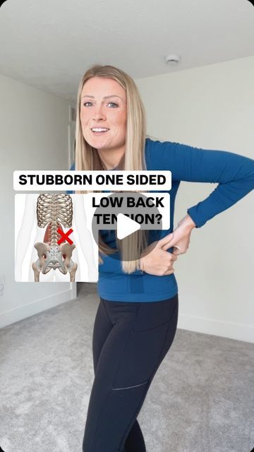 Kristen Bos | Doctor of Physical Therapy on Instagram: "Stubborn one sided low back tension…

That keeps coming back no matter how much you massage or stretch it out? 🫣😭

You most likely are not addressing the weakness in your body that is causing your low back muscle to overwork again and again. Only allowing temporary relief with massage. 

In order to get lasting relief it is SO important to address muscle tightness AND weakness. 

In this exercise we are focusing on stretching/lengthening the muscle in the low back on one side of the body while strengthening the abdominals (obliques) on the opposite side of the body. 

This is truly such a high quality exercise that can also give your low back that deep stretch your craving 👏🏻 

Comment below if you struggle with low back tension a Muscle Tightness Relief, Threw Out My Back, Oblique Stretches, Abdominal Stretches, Back Muscle, Doctor Of Physical Therapy, Low Back Stretches, Lower Back Exercises, Back Fat