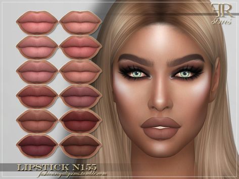 Sims 4 Nails, Mermaid Eyes, Kylie Lipstick, Makeup Cc, Sims 4 Cc Makeup, Sims 4 Body Mods, Purple Lipstick, Sims 4 Characters, Sims4 Clothes