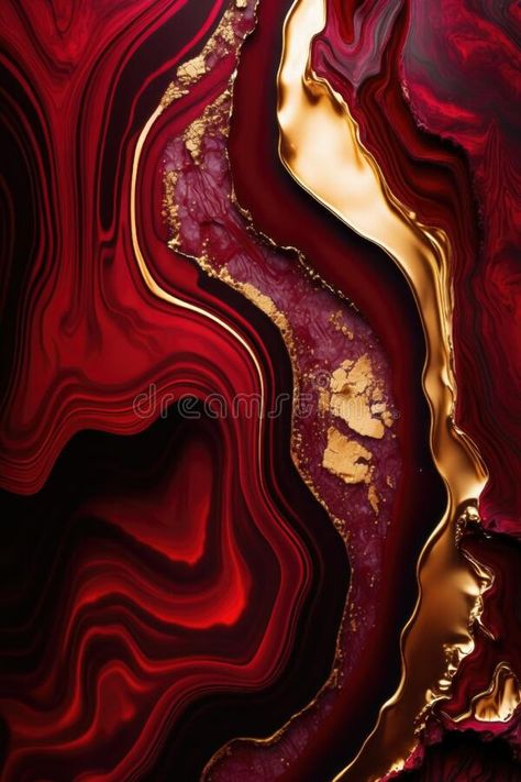 Gold Red Aesthetic, Red Gold Aesthetic, Red And Gold Aesthetic, Red Mood Board, Red And Gold Background, Red And Gold Wallpaper, Marble Abstract, Beautiful Wallpapers For Iphone, Golden Texture