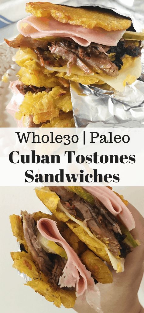 Cuban Tostones, Paleo Cheese, Cuban Party, Whole30 Diet, Eco Food, Whole30 Dinner, Paleo Lunch, Whole30 Recipes, Cuban Recipes