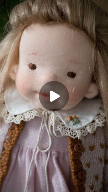 Waldorf Doll Tutorial, Baby Doll Accessories, Doll Sewing, Doll Sewing Patterns, Waldorf Doll, Waldorf Dolls, Doll Tutorial, Happy Moments, These Girls