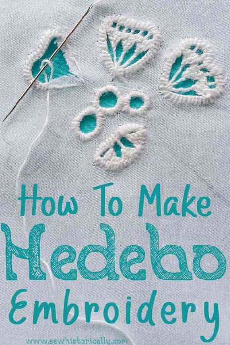 Sewing & Crochet Archives - Sew Historically Whitework Embroidery Tutorial, Hedebo Embroidery Tutorials, Danish Embroidery, Hedebo Embroidery, 18th Century Embroidery, White Work Embroidery, Learning Embroidery, Free Sewing Tutorials, Historical Embroidery