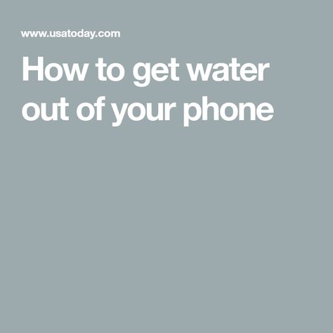 Water In Your Phone Sound, Use This Sound To Get Water Out Of Phone, How To Get Water Out Of Your Phone, Use This Sound To Get Water Out Of Your Phone, When Water Gets In Your Phone, Sound To Get Water Out Of Phone, Iphone Camera Tricks, Iphone Info, Phone Tripod