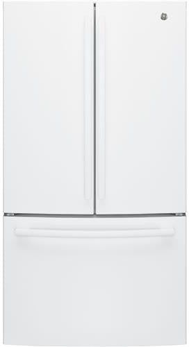 Smart Buys! GE® 36'' French-Door Refrigerator In White Estar LED Internal H2O starting from $2516.80 See more. 🤓 #AmericaBestAppliances Cantilever Shelf, White Refrigerator, Slide Out Shelves, Kitchen Appliance Packages, Ge Refrigerator, Hot Water Dispensers, Door Alarms, Mini Fridges, Appliances Online