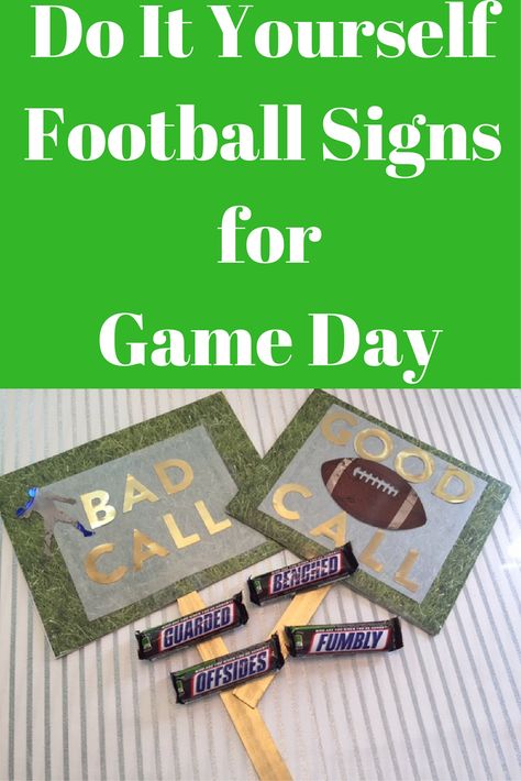 Celebrate Game Day with some fun signs & a SNICKERS® #ScoreAtCVS #Ad Funny Signs For Football Games, Football Game Signs, Football Diy, Cheer Signs, Football Signs, Fun Signs, Bold Graphics, Custom Banners, Football Games